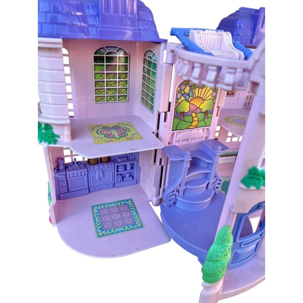 Fisher Price Sweet Treats Townhouse Dollhouse Mansion Dad Little Sister Bed - Picture 8 of 16